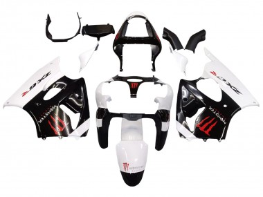 Cheap 2000-2002 Kawasaki ZX6R Motorcycle Fairings - White Black Red Monster Canada