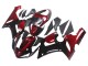 2005-2006 Kawasaki ZX6R Motorcycle Fairing - Red Glossy Black Canada