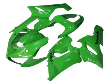 Cheap 2005-2006 Kawasaki ZX6R Motorcycle Fairings - Green Canada