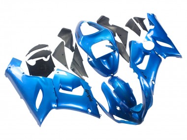 Cheap 2005-2006 Kawasaki ZX6R Motorcycle Fairings - Glossy Blue Canada