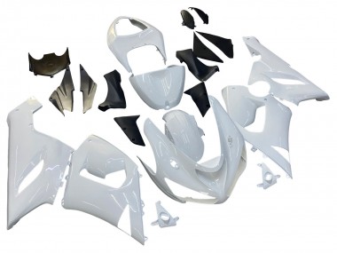 Cheap 2005-2006 Kawasaki ZX6R Motorcycle Fairings - White Canada