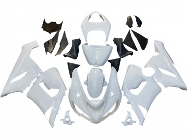 Cheap 2005-2006 Kawasaki ZX6R Motorcycle Fairings - White Canada