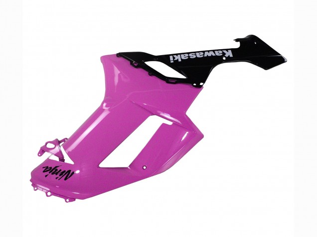 2007-2008 Kawasaki ZX6R Motorcycle Fairings - Black Pink Ninja Canada
