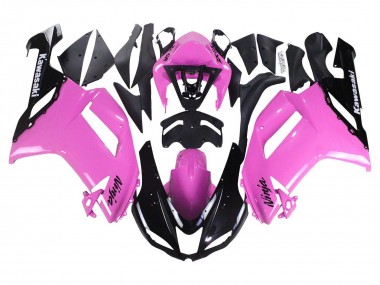Cheap 2007-2008 Kawasaki ZX6R Motorcycle Fairings - Black Pink Ninja Canada