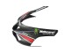 2007-2008 Kawasaki ZX6R Motorcycle Fairings - Black White Red with White Snow Decal Ninja Elf Canada