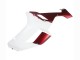 2007-2008 Kawasaki ZX6R Motorcycle Fairing - White Red Canada