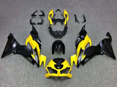 Cheap 2019-2022 Kawasaki ZX6R Motorcycle Fairings - Yellow Matte Black Canada