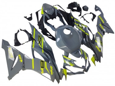 Cheap 2019-2022 Kawasaki ZX6R Motorcycle Fairings - Nardo Grey Yellow Canada