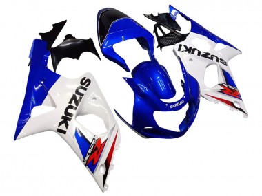 Cheap 2000-2002 Suzuki GSXR1000 Motorcycle Fairings - White Blue Red Canada