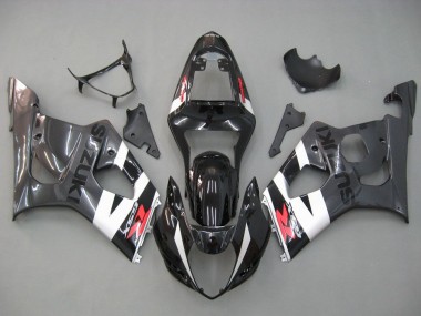 Cheap 2003-2004 Suzuki GSXR 1000 Motorcycle Fairings - Glossy Black White Grey Red Canada