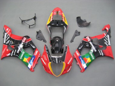 Cheap 2003-2004 Suzuki GSXR 1000 Motorcycle Fairings - Red Yellow Blue Green Black JOMO Canada