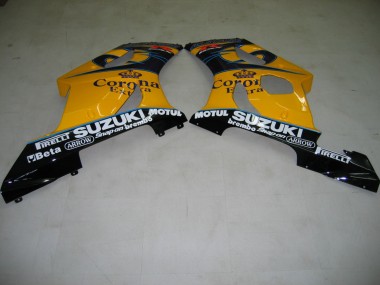Cheap 2003-2004 Suzuki GSXR 1000 Motorcycle Fairings - Yellow White Blue Black Corona Canada