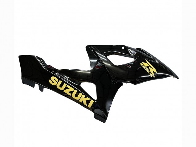 2005-2006 Suzuki GSXR 1000 Motorcycle Fairings - Glossy Black Gold Decal Canada