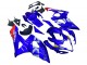 2005-2006 Suzuki GSXR 1000 Motorcycle Fairings - Blue Yellow White Red Motul Canada