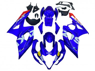 Cheap 2005-2006 Suzuki GSXR 1000 Motorcycle Fairings - Blue Yellow White Red Motul Canada