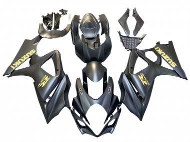 Cheap 2007-2008 Suzuki GSXR 1000 Motorcycle Fairings - Matte Black Gold Decal Canada