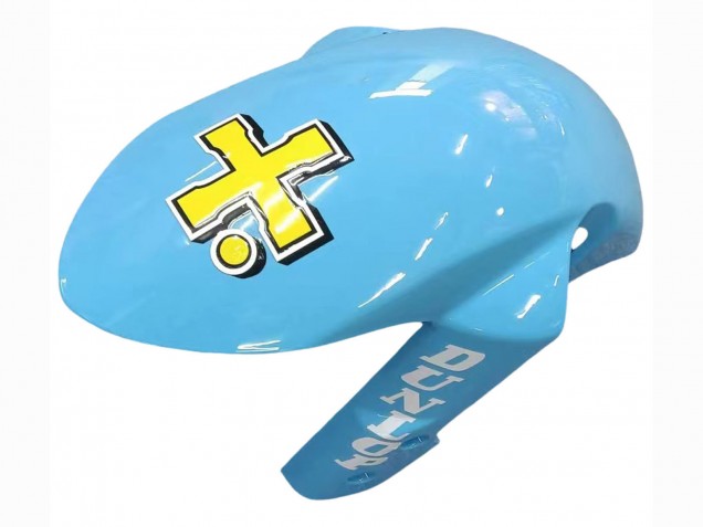 2007-2008 Suzuki GSXR 1000 Motorcycle Fairings - Light Blue Yellow Black Motul Rizla Canada