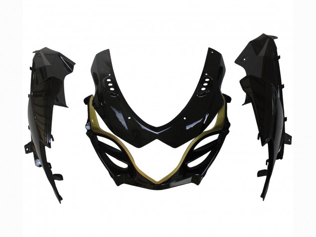 2009-2016 Suzuki GSXR 1000 Motorcycle Fairings - Glossy Black Gold Canada