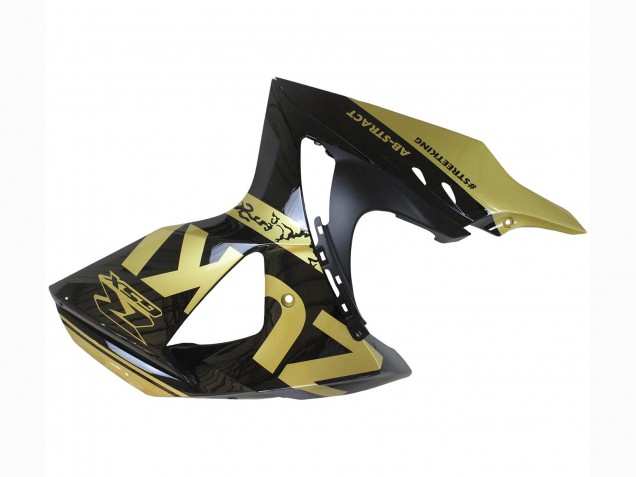 2009-2016 Suzuki GSXR 1000 Motorcycle Fairings - Glossy Black Gold Canada