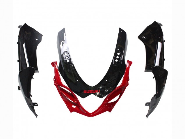 2009-2016 Suzuki GSXR 1000 Motorcycle Fairing Kits - Glossy Black Red Canada