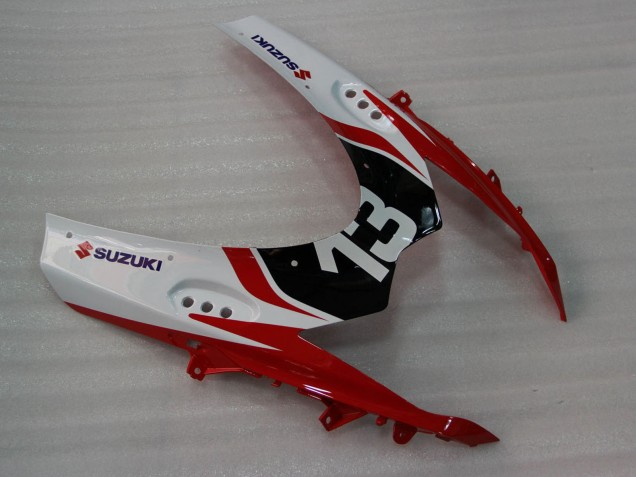 2009-2016 Suzuki GSXR 1000 Motorcycle Fairings - Red Black White 13 Canada