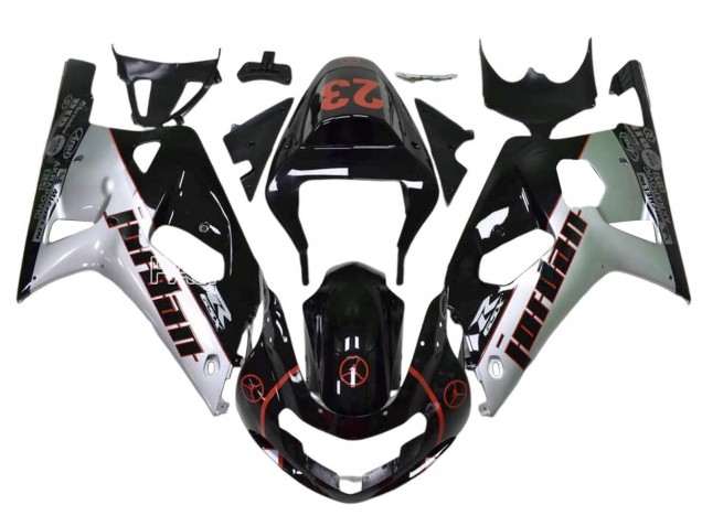 2009-2016 Suzuki GSXR 1000 Motorcycle Fairings - Glossy Black White Red Jordan 23 Canada