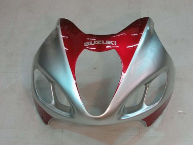 Cheap 1996-2007 Suzuki GSXR 1300 Hayabusa Motorcycle Fairings - Silver Red Hayabusa Canada