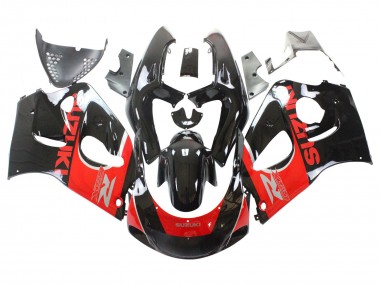 Cheap 1996-2000 Suzuki GSXR 600 / GSXR 750 Motorcycle Fairings - Black Red Canada