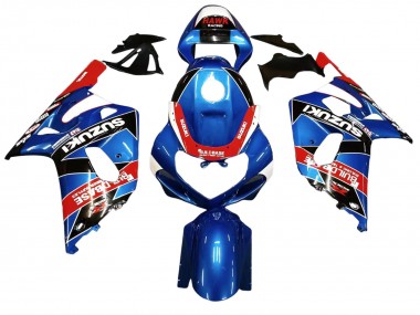 Cheap 2001-2003 Suzuki GSXR 600 / GSXR 750 Motorcycle Fairings - Blue Red Racing Canada
