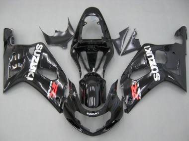 Cheap 2001-2003 Suzuki GSXR 600 / GSXR 750 Motorcycle Fairings - Glossy Black Red White Canada