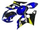 2004-2005 Suzuki GSXR 600 / GSXR 750 Motorcycle Fairings - Blue Yellow Black Canada