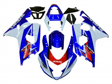 Cheap 2004-2005 Suzuki GSXR 600 / GSXR 750 Motorcycle Fairing - White Blue Red Canada