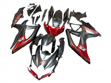 Cheap 2008-2010 Suzuki GSXR 600 / GSXR 750 Motorcycle Fairings - Matte Black Red Canada