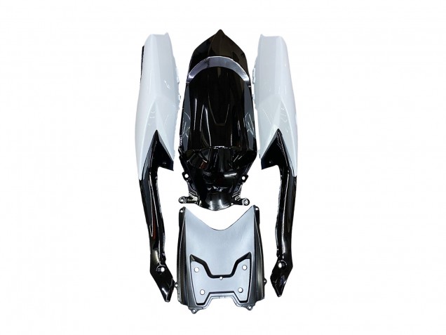 2008-2010 Suzuki GSXR 600 / GSXR 750 Motorcycle Fairing - White Black Canada