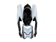 2008-2010 Suzuki GSXR 600 / GSXR 750 Motorcycle Fairing - White Black Canada