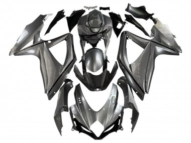 Cheap 2008-2010 Suzuki GSXR 600 / GSXR 750 Motorcycle Fairings - Matte Grey Black Canada