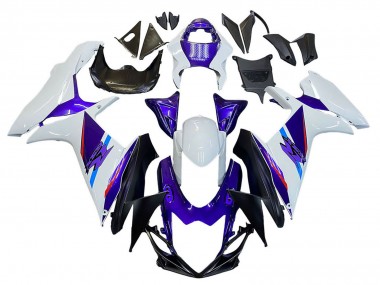 Cheap 2011-2024 Suzuki GSXR 600 / GSXR 750 Motorcycle Fairings - Blue Purple White Canada