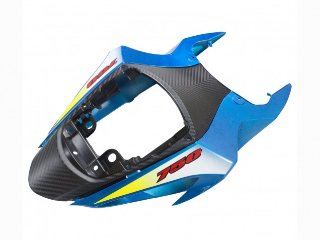 2011-2024 Suzuki GSXR 600 / GSXR 750 Motorcycle Fairings - Blue White Red Canada