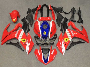 Cheap 2015-2018 Yamaha YZF R3/R25 Motorcycle Fairings - Red White Blue Canada