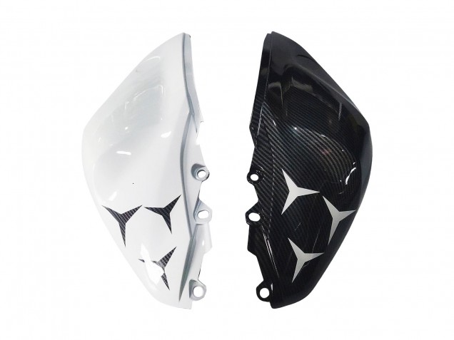2015-2018 Yamaha YZF R3/R25 Motorcycle Fairings - White Green Glossy Black Canada