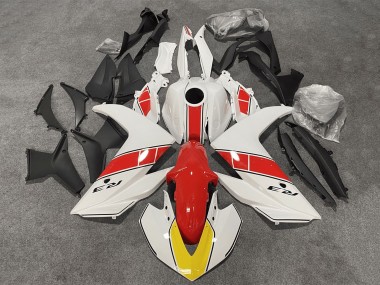 Cheap 2015-2018 Yamaha YZF R3/R25 Motorcycle Fairings - White Red Black Canada
