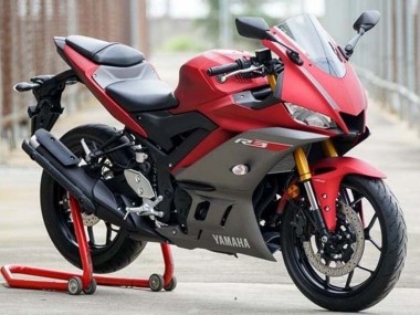 Cheap 2019-2021 Yamaha YZF R3/R25 Motorcycle Fairings - Red Grey Canada