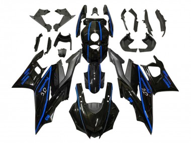 Cheap 2019-2021 Yamaha YZF R3/R25 Motorcycle Fairings - Glossy Black Blue Matte Black Canada