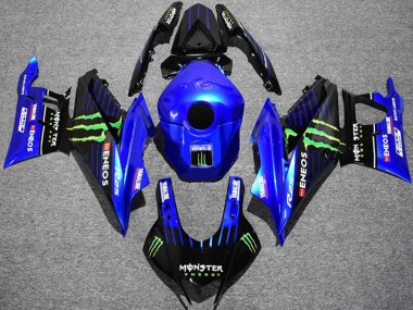 Cheap 2019-2021 Yamaha YZF R3/R25 Motorcycle Fairings - Blue Black Green ENEOS Yamalube Monster Canada