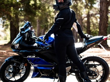 Cheap 2022-2024 Yamaha YZF R3/R25 Motorcycle Fairings - Blue Glossy Black Canada