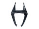 2022-2024 Yamaha YZF R3/R25 Motorcycle Fairings - Marble Black Silver Blue Forged Carbon Fiber Style Canada