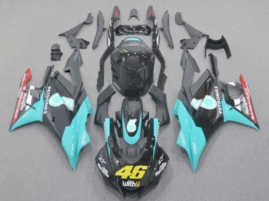 Cheap 2022-2024 Yamaha YZF R3/R25 Motorcycle Fairings - Light Blue Red Black Petronas 46 Canada