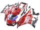 2022-2024 Yamaha YZF R3/R25 Motorcycle Fairings - Red Blue Black Lenovo Valsir Canada