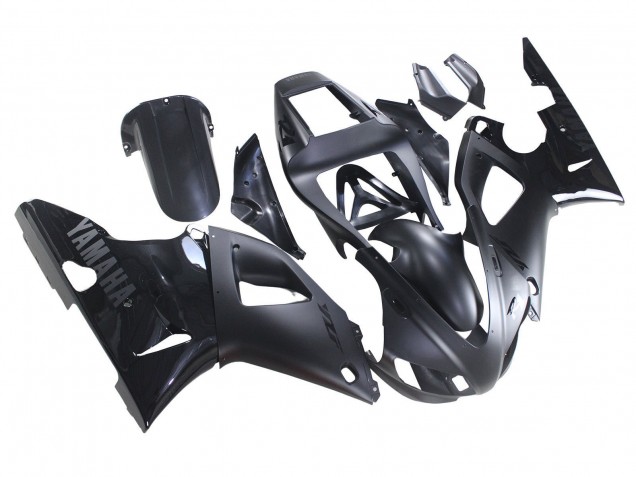 1998-1999 Yamaha YZF 1000 R1 Motorcycle Fairings - Matte Black Glossy Black Canada