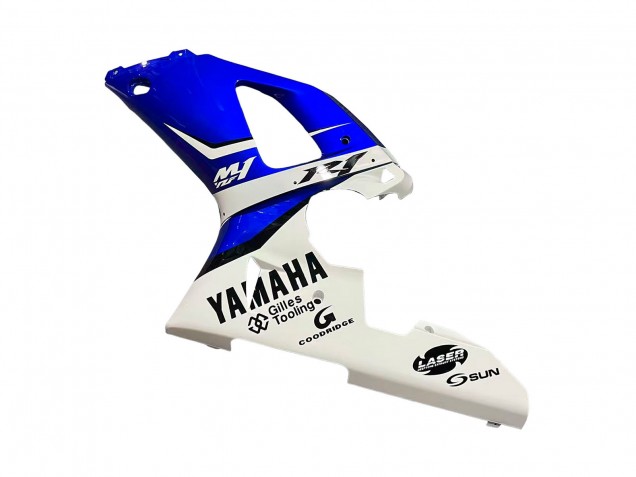 1998-1999 Yamaha YZF 1000 R1 Motorcycle Fairings - White Blue Black Canada